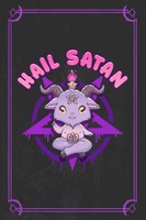Notizbuch 6X9 Kariert 120 Seiten, Satanisch, Tagebuch, Schreibheft