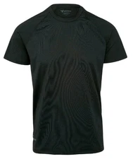 NWT BATES Black Short Sleeve Base Layer Moisture Wicking TEE T-Shirt Women's XL 