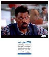 DEON COLE SIGNED BLACKISH GROWNISH ACTOR 8x10 PHOTO - ACOA COA
