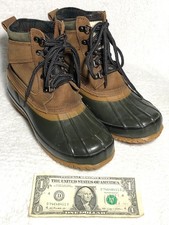Vintage Women's Duck Boots Bay Area Traders Rampage II Jr. Size 6M Steel Shanks