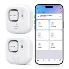 WiFi Water Leak Detectors, Leak Drip Alert with APP Push and Sound Alarm, 2