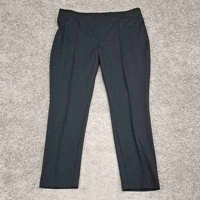 Pure Energey Women's Pants Pleated Black 1X
