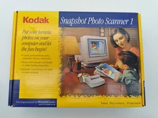 Kodak Snapshot Photo Color Digital Scanner 1 1996 Vintage Untested