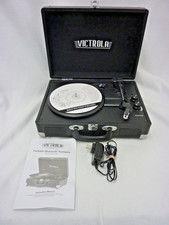 VICTROLA MODEL VSC-550BT BLACK PORTABLE RECORD PLAYER BLUETOOTH TURNTABLE
