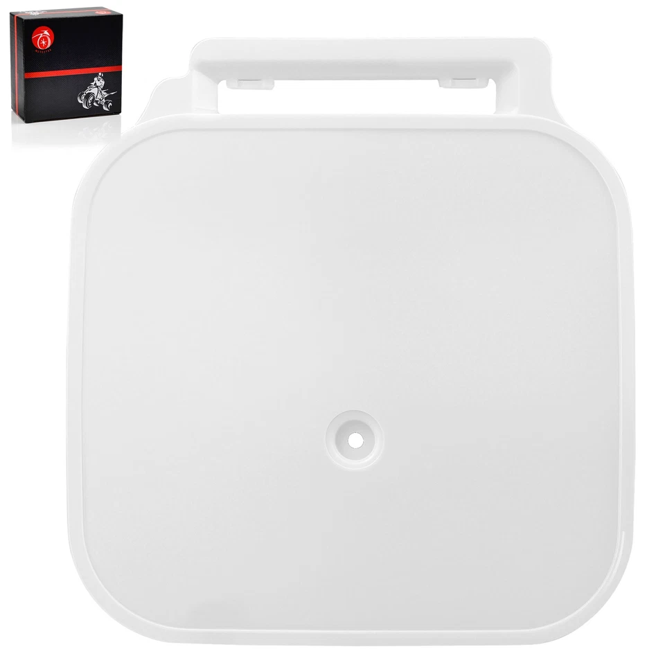 1988-1999 PARA HONDA Z 50 Z50 Z50R 88-99 BLANCO MATRÍCULA DELANTERA 61136-GW8-670ZA Foto 4 de 4