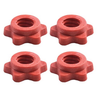 4pc Weight Check Nut Barbell Bar Clips Spin Lock Screw Dumbbell Spinlock-collars