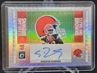 2025 Donruss Optic Shedeur Sanders Base (RAW)