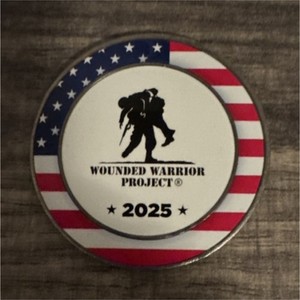 Wounded Warrior Project 2025 Challenge Coin Greatest Casualty Is Forgotten