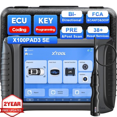 XTOOL X100PAD3 SE V2.0 FCA OBD2 Diagnosegerät Schlüsselprogrammierung Mit XV100