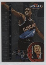 1997-98 NBA Hoops Talkin' Hoops Terrell Brandon Bill Walton #6 HOF 15iu