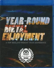 YEAR ROUND METAL ENJOYMENT - 2025 BLURAY A NEW ENGLAND FREIGHT TRAIN GRAFITI