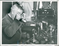 1953 Photo Ex-Pres Harry S Truman At D.N.C Conference In D.C Politics 7X9 Press