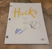 Hannah Einbinder Megan Stalter signed Hacks pilot script full 37 pages PSA DNA