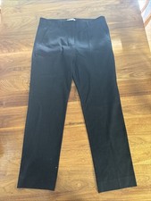 GAP True Straight Dress Pants Womens 12R Black Stretch NEW