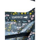 Toad & Co Sunkissed Liv Dress Medium M Black Star Print Floral Outdoor ...