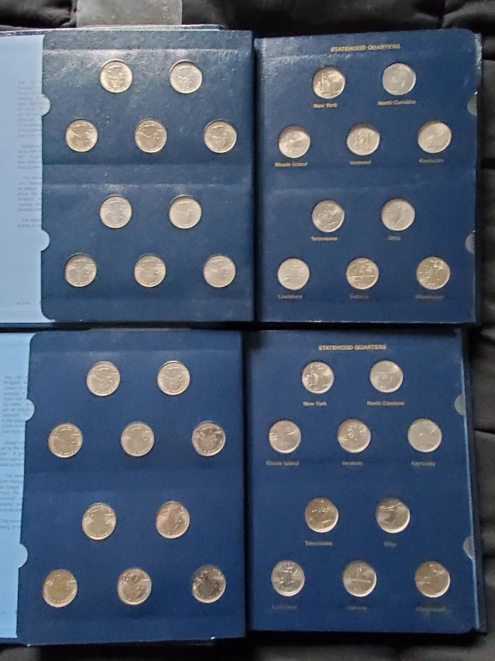 1999-2008 P & D State Quarter Collection in Whitman Holders - Image 3 of 4