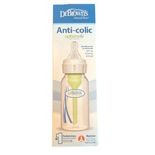 Dr. Brown  s Natural Flow Options Anti-Colic Baby Bottle 4oz New in Box