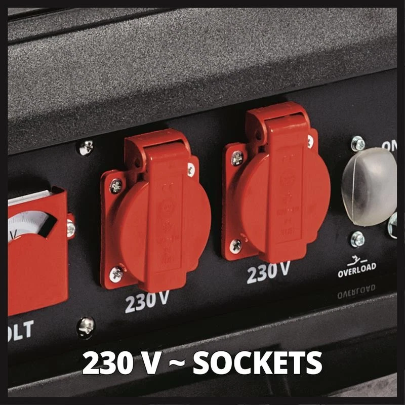 Einhell Stromerzeuger TC-PG 35/E5, 3100W, 15L, 4-Takt-Motor, 2x230V, AVR - Bild 2 von 4