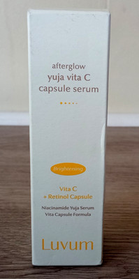 Luvum Yuja Vita C Capsule Serum Vitamin C Retinol Niacinamide 30ml Exp. 10/2027