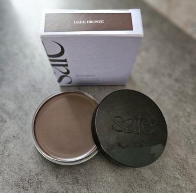 Saie DARK BRONZE  Sun Melt Natural Cream Bronzer Contour Too 1 oz NIB!