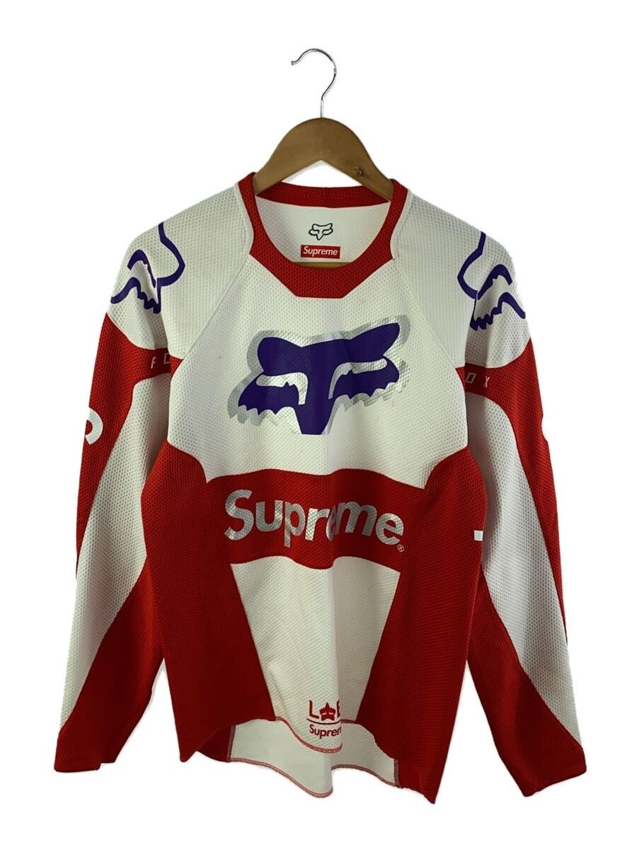 Supreme × FOX RACING Moto Jersey Red S Supreme Fox Racing Moto Jersey Top Red Men's - SS18 - US