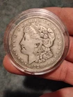 Morgan 1921 Silver $1 Dollar Coin E PLURIBUS UNUM in Protective Case