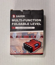 Saker 28" Foldable Level Tool, Multi-Angle Measuring & Precise Leveling Tool