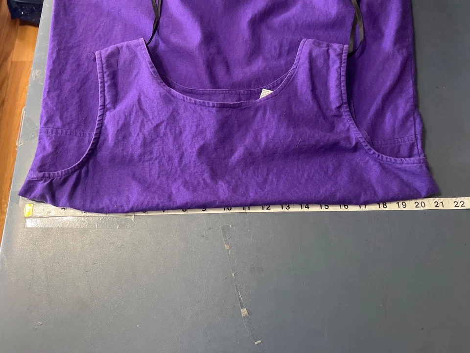 Vestido Sag Harbor de Mezcla de Lino 16 y Cárdigan Bordado Boho Playa Costero Foto 4 de 4