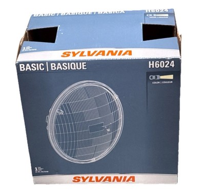 Sylvania Basic H6024 Head Light Sealed Halogen Beam Headlamp *SEALED* New