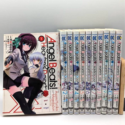 Angel Beats! Heaven's Door Vol.1-11 Complete Set Japanese Comics