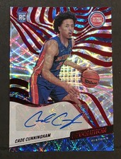2021-22 Panini Revolution - Rookie Autographs Cade Cunningham #RA-CCM Asia (AU,