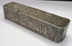 SUPER Rare 10.0 Troy Oz Vintage Poured Silver Bar .999 AG