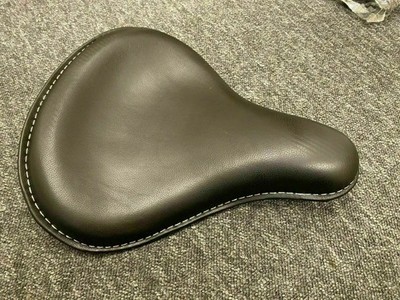 Harley Bobber Chopper Sportster Solo Sitz Aus Schwarzem Leder Deep Dish @24