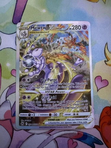 Pokemon TCG Mewtwo VSTAR GG44/GG70 Crown Zenith Galarian Gallery NM