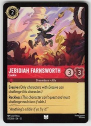 Jebidiah Farnsworth - Cookie 117/204 The Wilds Unknown Lorcana