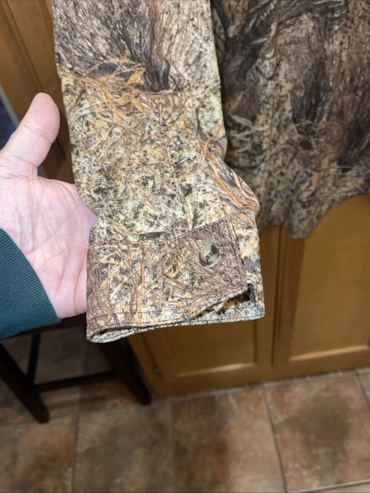 Rocky Scent IQ Shirt Mens XXL Camouflage Long Sleeve Button Down Hunting Outdoor - Image 3 of 4