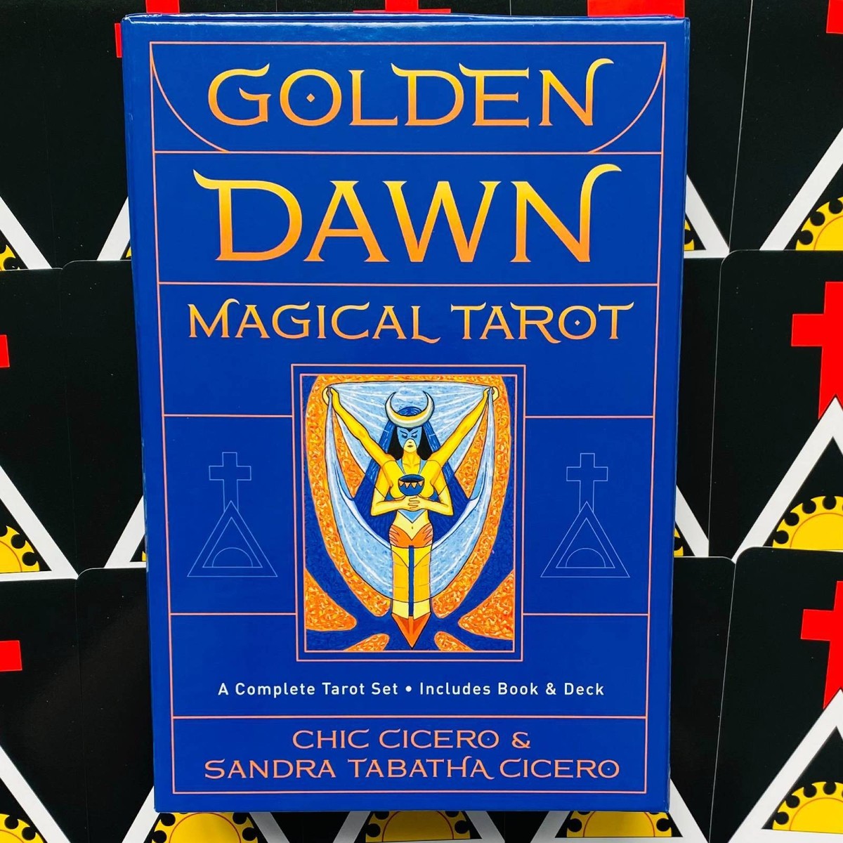 コレクション GOLDEN DAWN TAROT DECK GOLDEN DAWN MAGICAL TAROT CARDS DECK BOOK SET CHIC CICERO ESOTERIC