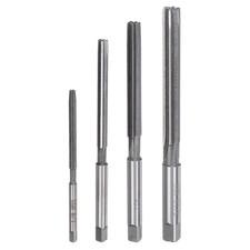 4pcs Hand Reamers Set 1/8"-5/16" H7 Alloy Steel Reamer Bit Straight Flute