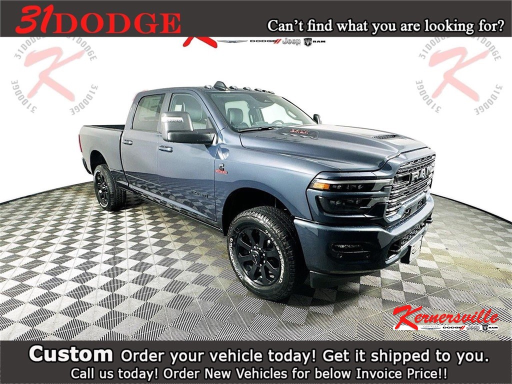 Image of 2025 Ram 3500 Laramie Night 14in 4WD 4dr Pickup Truck Heated Seats Navigation