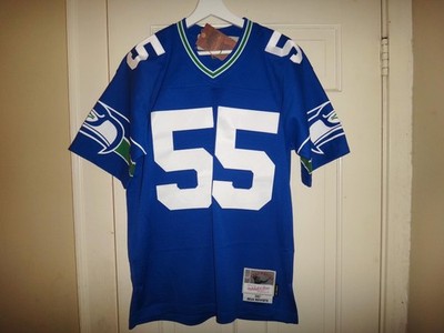 Men's Brian Bosworth 1987 Mitchell & Ness Seahawks Throwback Legacy Jersey NWT