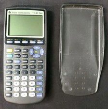 Texas Instruments TI-83 Plus  Cover Graphing Calculator Works Screen Issue  