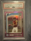 2024 Donruss Jayden Daniels Optic Rated Rookie Preview Pink #389 PSA 10 GEM MINT