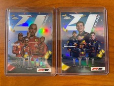 2025 Topps Chrome F1 Max Verstappen Lewis Hamilton 2 Card Lot 4 & More 4N-1 4N-2