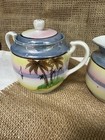 Luster Ware Creamer And Sugar  Hand Painted From Japan — photo 3