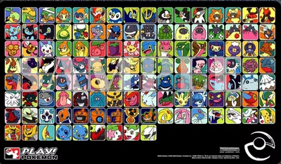 Pokemon Professor Playmat Gen Sinnoh GEN 4 TCG CUSTOM Program - Bild 1 von 2