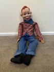 Howdy Doody Goldberg Doll  Vintage Nice Condition 30" Lg Size Read Description