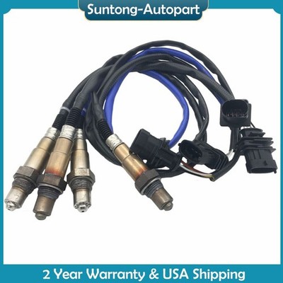 4X Up+Downstream Oxygen Sensor For Maserati Ghibli Quattroporte Levante 14-20