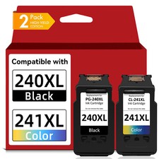 240 Ink Cartridges for Canon PG-240XL CL-241XL PIXMA MG2220 MG3600 MG4120 MG3620