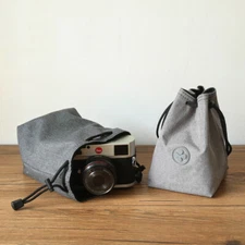 Waterproof Drawstring Camera Bag Pouch Insert For DSLR Canon Nikon Sony Fujifilm