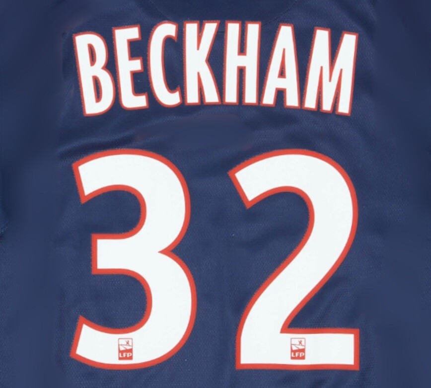 パリ・サンジェルマンFC ベッカム Beckham #32 L パリ サンジェルマン